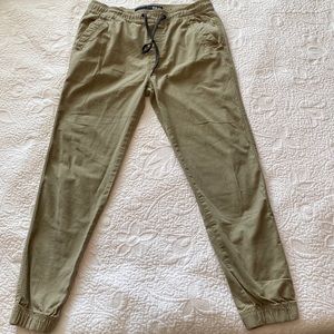 Khaki Joggers